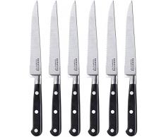 RICHARDSON SHEFFIELD Lot de 6 Couteaux Ã Steak en Argent Sabatier Trompette
