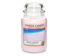 Yankee Candle bougie jarre parfumée, grande taille, Sable rose, jusquà 150 heures de combustion
