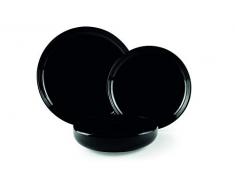 Excelsa Lotus Service Assiettes 18Â PiÃ¨ces, cÃ©ramique