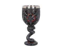 Nemesis Now B4476N9 Baphomet Gobelet 16 cm RÃ©sine avec acier inoxydable