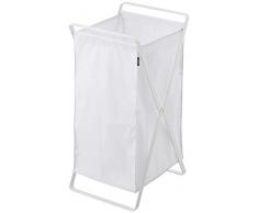 YAMAZAKI home Tour Panier à Linge Blanc