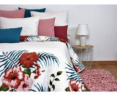 MI CASA Bouti Tropic 2/50 x 70-106 (lit de 135 cm), imprimé, 235 x 270 + 2/50 x 70 cm