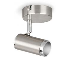 Philips myLiving espimas intérieur rAIL Lighting Spot 4.3 W Chrome â Spot de lumière (Chrome, intérieur, rail Lighting Spot, iP20, métal, chambre, cuisine, salon)