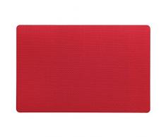 Kela 11634 Calina Set de table Plastique Rouge 43,5 x 28,5 x 1 cm
