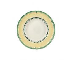 Villeroy & Boch French Garden Vienne Assiette creuse, 23 cm, Porcelaine Premium, Blanc/Multicolore