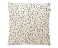 Dutch Decor Coussin Targo 45x45 cm Gris Clair - Coussins Déco - Oreiller Décoratif - Déhoussable - Zippé