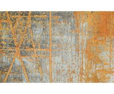Wash + Dry Rustic Tapis, Surface en Polyamide, Orange, 175 x 110 cm