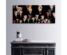 Bonamaison Toile dÃ©corative Murale Multicolore 140 x 60 cm