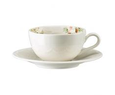 Hutschenreuther 02460-725692-14640 Paire Tasse 4 Basse, Porcelaine, Multicolore, 18,4 x 18,4 x 9,5 cm
