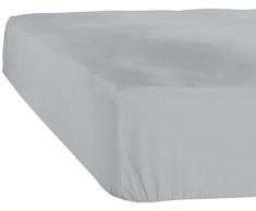 De Witte Lietaer Case Drap Housse Jersey, Coton, Oyster, 180x200x30 cm