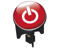 Wenko 20786100 Pluggy Bouchon de Lavabo Power