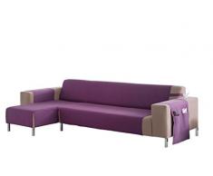 Martina Home Betta - Couvre-Chaise Longue Bras Gauche Chaise Longue 240 CM Cardinal