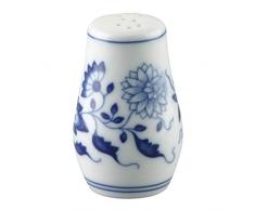Hutschenreuther Salière, Porcelaine, Bleu, 4,7 x 4,7 x 9 cm