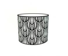 Abat-jours 7111306588642 Imprimé Atire Lampadaire, Tissus/PVC, Multicolore