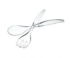 Kitchencraft Coolmovers Couverts Ã Salade en Acrylique