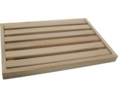 Fackelmann 31705 Planche Ã Pain avec Ramasse Miettes Bois