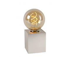 Lucide PABLO - Lampe De Table - Chrome DÃ©poli
