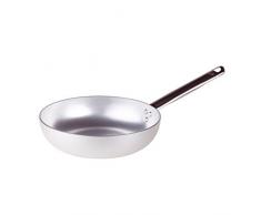 Pentole Agnelli ALMA111B36 Casserole à Sauter, poignée Tubulaire, Aluminium Professionnel, 36 cm