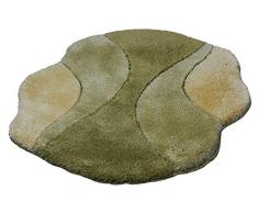 Kleine Wolke 4031602378 Excelsior Tapis de Bain Polyacrylique Vert TrÃ¨fle 90 x 130 x 2,5 cm