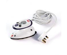 Prym Mini Fer Ã Repasser Ã Vapeur avec Prise Britannique, Blanc