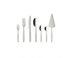 Villeroy & Boch Charles Couverts de table pour 12 personnes, 68 pièces, Acier inoxydable