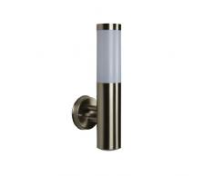 Applique murale Smartwares RX1010-38R - Acier inoxydable/plastique - Raccord E27 - IP44