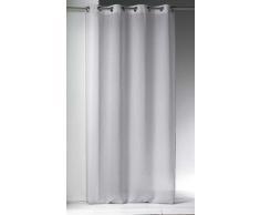 Home Maison 806550 Voilage Etamine Fantaisie ImprimÃ© Polyester Gris 130 x 240 cm
