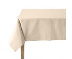 Coucke Nappe Carré Uni Sable Coton 180 x 180 cm