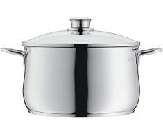 WMF Diadem Plus Faitout haut avec couvercle Acier inoxydable 18/10 24 cm