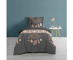 douceur dintÃ©rieur parure 2 piÃ¨ces 140x200 cm reve indien