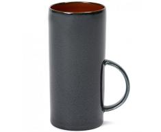 SERAX B5117301B Terres de Rêves Service à Thé Pot Pot Rouge Bleu Foncé