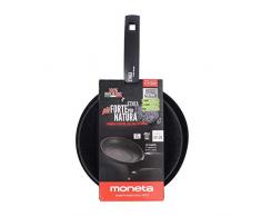 Moneta 0011856569 Lot de 2 poêles 24-28 cm, Aluminium, 24-28 cm
