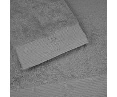 Bailet Serviette invité - Intemporel, Coton, Gris Perle, 30 x 50 cm