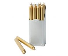 Caspari Entertaining with 25,4Â cm NE coule Pas, sans fumÃ©e, Non parfumÃ©es Bougie, boÃ®te de 12