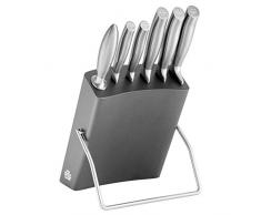 BSF 18570-007-0 Atlanta Bloc Ã Couteaux 7 piÃ¨ces Bois Anthracite