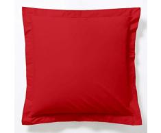 Vision Taie doreiller Rouge - 65x65cm - 100% coton