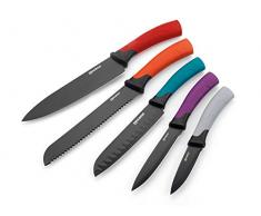 ProgrÃ¨s Bw05393Â Smart 5Â piÃ¨ces Bloc de Couteaux, Multicolore