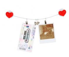 Wanted WA0677 Porte Carte / Photo Ventouse Coeur