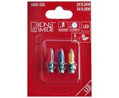 Konstsmide 5060-530 Ampoule, Acrylique, 2G7, 25 W, Multicolore