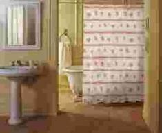 HomeBain Rideau de Douche Shell Peva 180x200 cm Rose, 100% PVC