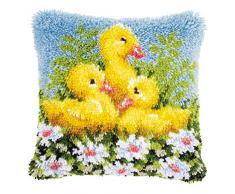 Vervaco Kit Coussin au Point nouÃ© Canards