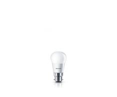 PHILIPS Ampoule LED sphérique 5,5W-40W B22, blanc chaud, intensité variable - Lunité