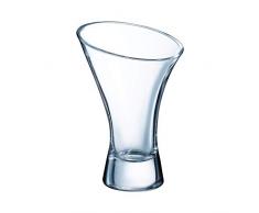 Arcoroc E5613 Lot de 6 Gobelets Ã Glace Jazzed Verre Transparent 410 ML