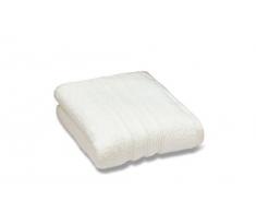 Catherine Lansfield Zero Twist Paire de gant de toilette, coton, crÃ¨me, Coton, crÃ¨me, Drap de bain