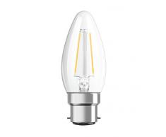 Osram 4058075810358 Ampoule LED Verre 4,00 W B22d Transparent 6 piÃ¨ces