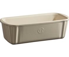 Emile Henry Eh026180 Moule à Cake Céramique Beige Argile 31 X 13 X 9 cm