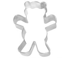 Birkmann 1010702110Â Emporte-piÃ¨ce en Forme de Ours en Peluche 6.5Â cmÂ âÂ Plastique GrisÂ âÂ 5Â x 3Â x 2Â cm