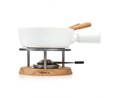 BOSKA 340029 Life FONDUETAPAS RO Plat Chene, Autre, Blanc/Brun/Argent, 30 x 22 x 19 cm