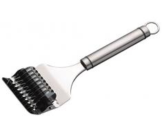 Kitchen Craft KCPROHC Pro-Tool Hachoir à Herbes, Acier Inoxydable, Argent/Noir, 32 x 32 x 22 cm