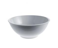 Alessi Ajm28/3826 Platebowlcup Saladier en Porcelaine Blanche
